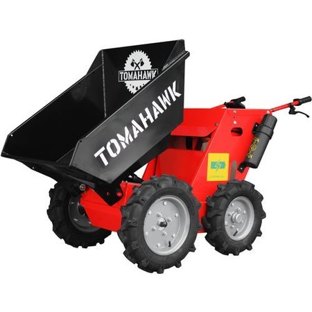 TOMAHAWK POWER Concrete Power Buggy Mini Dumper Battery 48V-20Ah 660-lb. Capacity TBUGGY300e